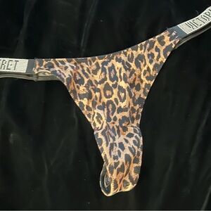 Victoria's Secret Leopard Print Women's Thong